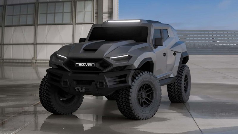 Представлен Rezvani Tank 2026 года: теперь он обладает мощностью 1000 лошадиных сил.