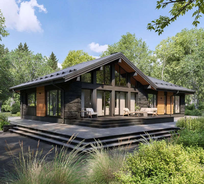 Продуманный проект загородного дома Дизайн и ремонт Please open Telegram to view this post VIEW IN TELEGRAM - изображение 2 - telegram, view, продуманный