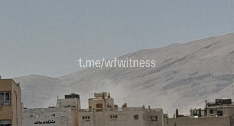 ️🇮🇷🇺🇸 תמונה לפי הדיווחים משיראז, מחוז פארס, איראן