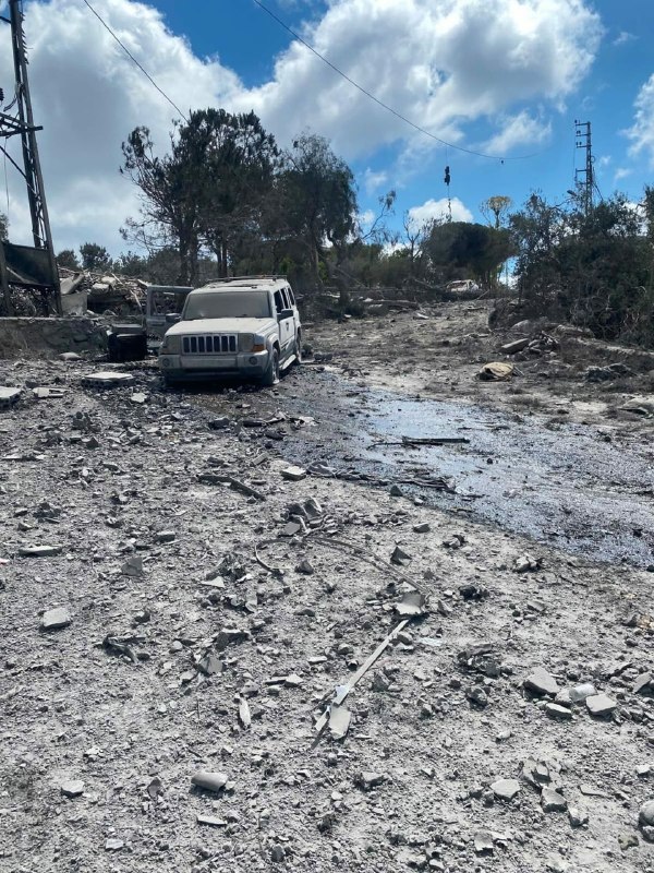 פצוע בתקיפה אווירית במנצורי שבדרום לבנון