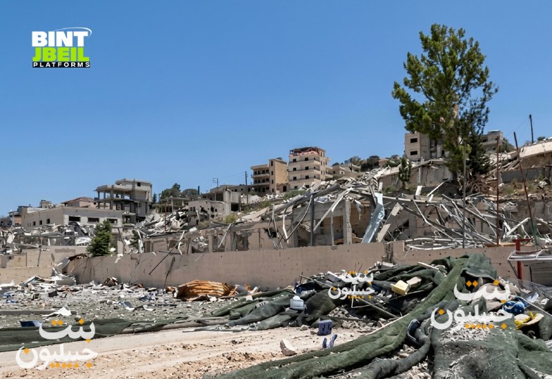 🚨 מתחם הספורט חג' מוסא עבאס ז"ל בבינת ג'בייל, האצטדיון העירוני והסביבה עדים לפעולות דחפור על רצפת האצטדיון…