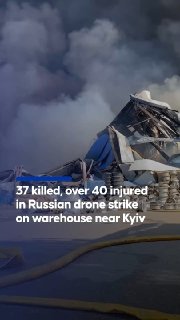💥 Russian drone strike kills 37 near Ukraine’s capital Kyiv
