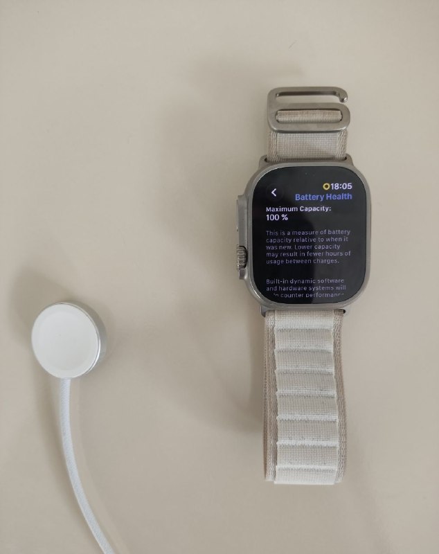 Apple watch ultra 1 с оригинальной зарядкой — фото 1