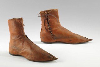 English boots, circa 1790-1820.Time Machine | Historical Photo