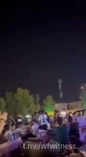 מזל"ט בודד שיורט מעל ארביל קודם לכן
