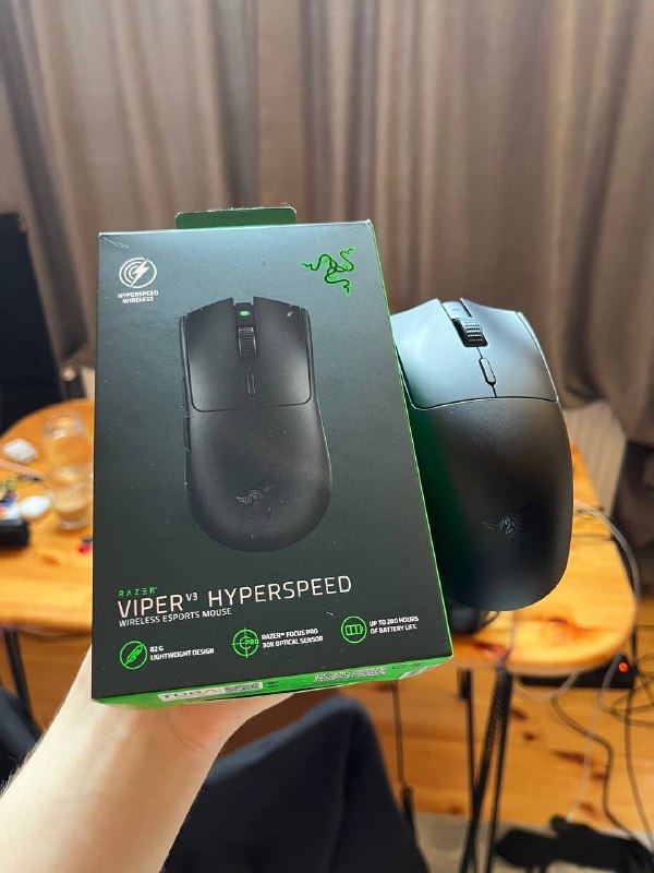 Мышь Razer Viper V3 Hyperspeed (отличное состояние)
