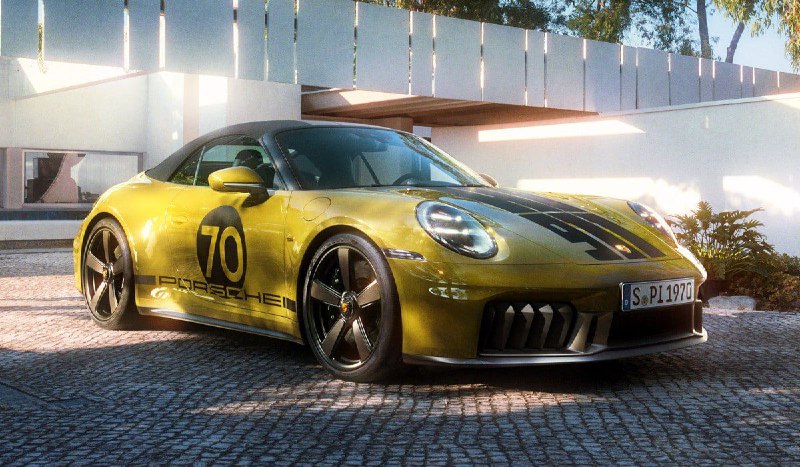 Porsche 911 Spirit 70: гибридная классика с ретро-шармом
