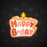B-Day Candle #35