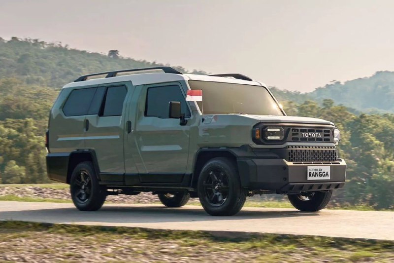 Toyota показала необычный рамный внедорожник 4