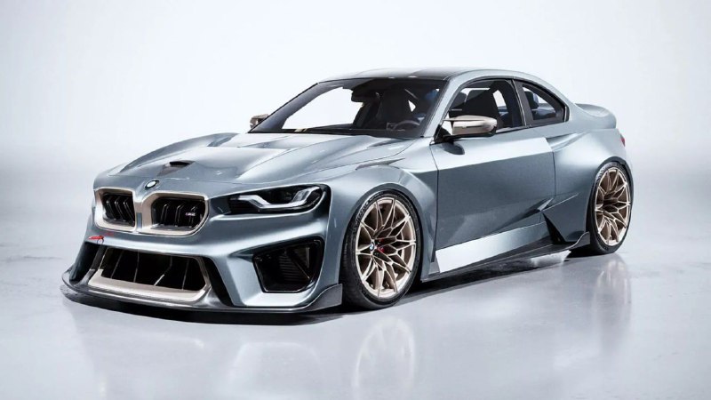 BMW M2-KS — виртуальный тюнинг с отсылкой к концепту 2002 Hommage