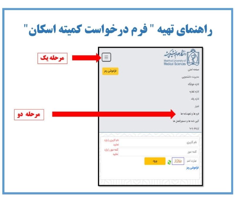 سلامت پزشکی مشهد: 🏢📋 اطلاعیه کمیته اسکاندانشجویان عزیز،به منظور تسهیل در دسترسی دانشجویان و ایجاد روندی مشخص برای طرح و پیگیری درخواستها،