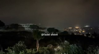 הפצצת ארטילריה מכוונת לגבעות "עלי אל-טאהר" בדרום לבנון.