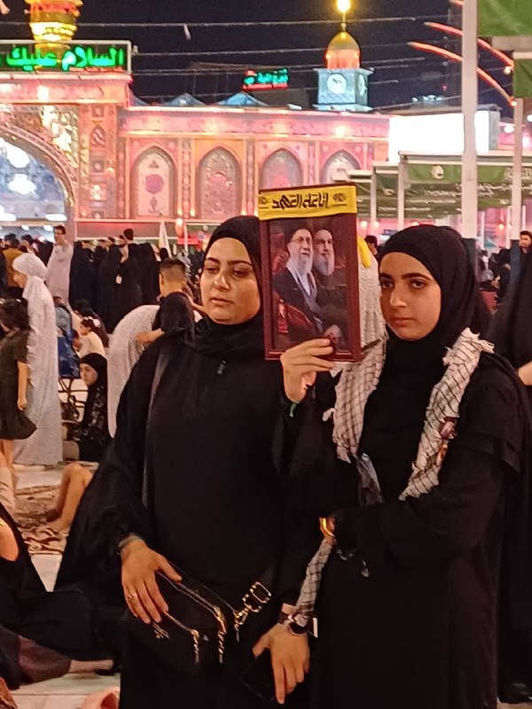 🚩 امــــاج - اخبار مقاومت جهان اسلام: سلام خسته نباشید، در بین الحرمین چنین عکس زیبایی دیدماز کاروانهای لبنانی ؛ در سفره حضرت رقیهارسالی مخاطبین📌 اماج🔰 @Amaj2