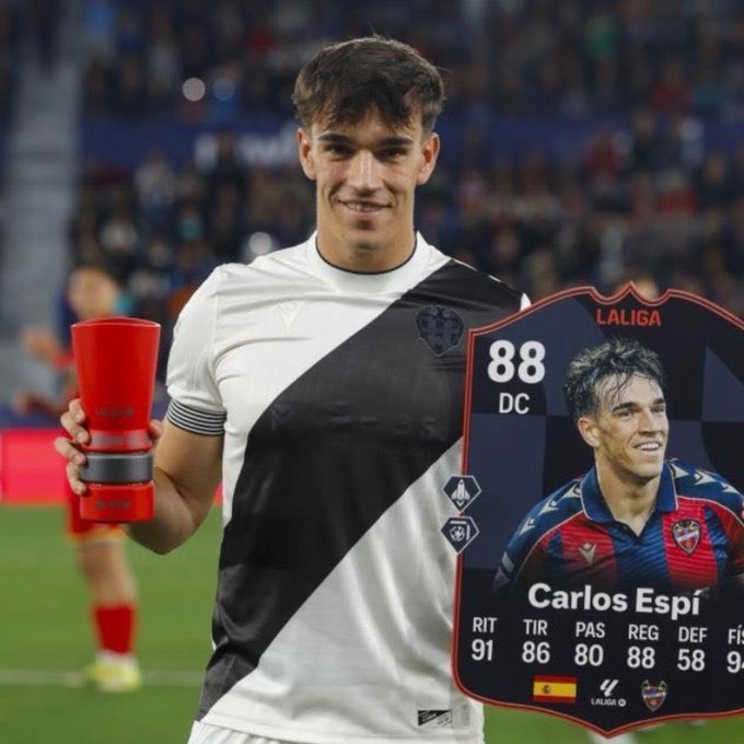 رئال مادرید | Real Madrid: ❗️ کارلوس اسپی در سال 2026 و یک داستان شگفتانگیز:◀️تیم لوانته در آستانه سقوط قرار داشت، اما ناگهان اسپی از ناکجاآباد ظا