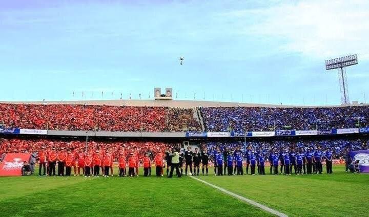 اتاق خبر: ⚽️بلیت فروشی دربی از امروز آغاز میشود🔹عصر امروز سایت بلیت فروشی داربی تهران باز خواهد شد.🔹ورزشگاه نقش جهان اصفهان میزبا