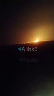 סצינות הפיצוץ שהתרחש באזור הכפרי הסורי של אידליב.