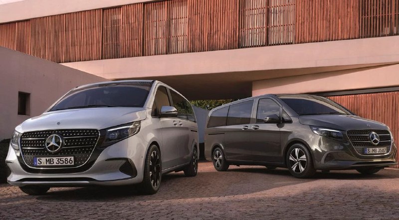 Mercedes выпускает финальные версии V-Class