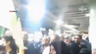 🎦 כרגע מטרו משהד; מספר הצליינים גדל מרגע לרגע