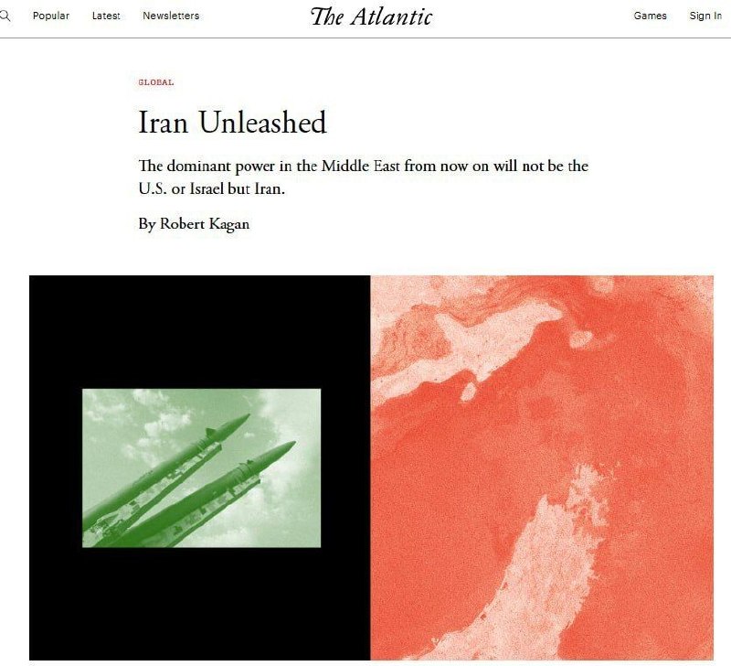 + TAP NAMAHDOD: 🔴آتلانتیک: ایران ممکن است دوباره جنگ را آغاز کند تا آمریکا را مجبور به لغو محاصره دریایی کند.‌@jokjok001Ⓜ️🌹جوک جوک ۰۰۱
