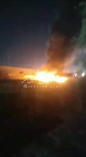 The sound of the explosion that was heard is the result of a fire that broke out in an electricity generator in the Zafarnia area, which led to the explosion of the fuel tank.