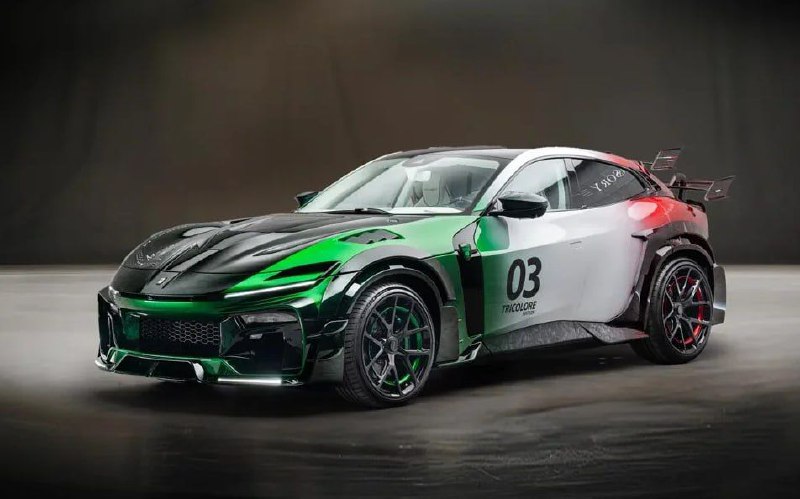 Mansory превратил Ferrari Purosangue в карбоновый арт-объект
