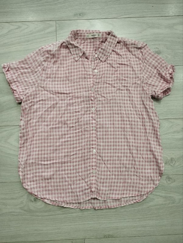 Продаю: Рубашка Манго, комбез Бифри, майка, кофта — фото 1