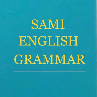 Telegram profile photo for Sami English Grammar