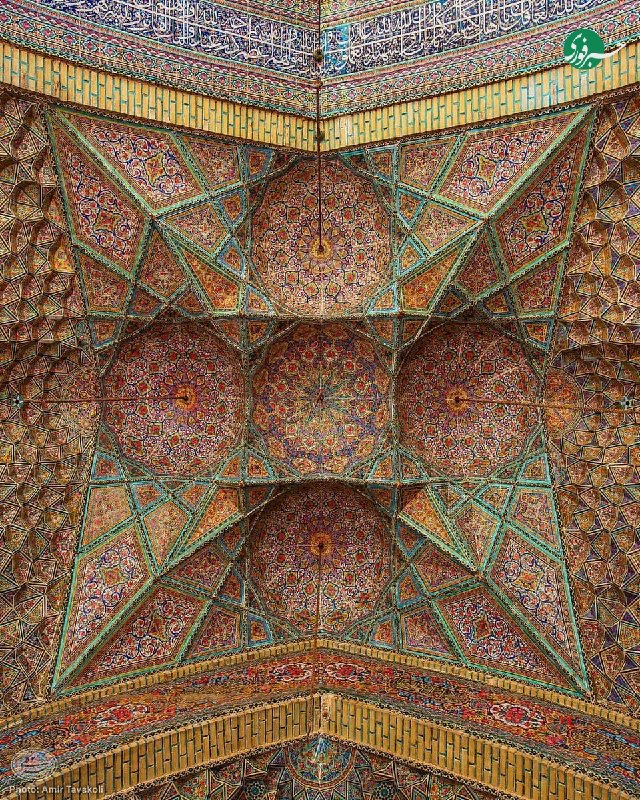 خبرفوری: 📷معماری و تزئینات منحصربهفرد مسجد نصیرالملک، شیراز#اخبار_فارس در فضای مجازی 👇@akhbarfars