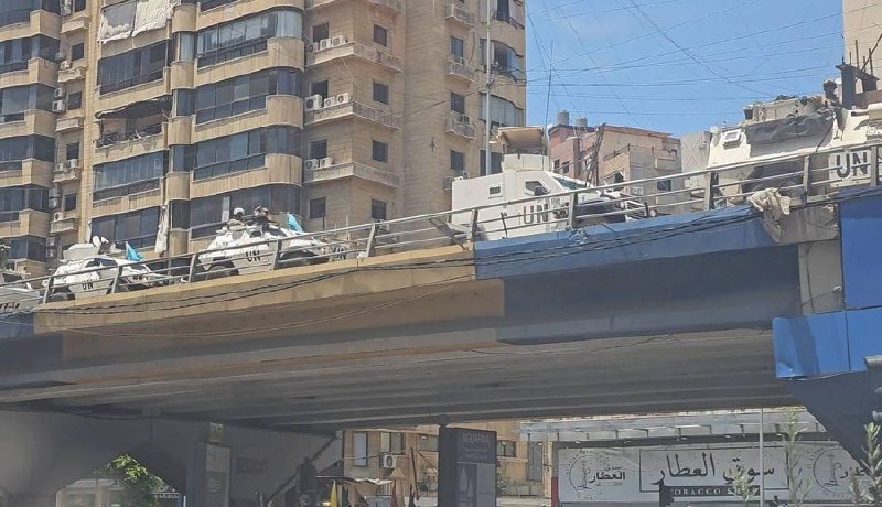 סיור יוניפי"ל עבר באל-דאחייה