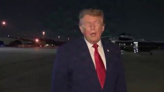 JUST IN - הנשיא טראמפ על החלפת מטוס בטורקיה: "אני הולך לפי השירות החשאי והצבא. הם רצו שאסע לטיסה אחרת, למטו…