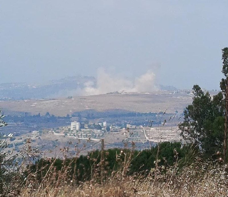 🚨צה"ל ביצע מבצע הפצצה גדול באזור קנטרה - דיר סאריאן