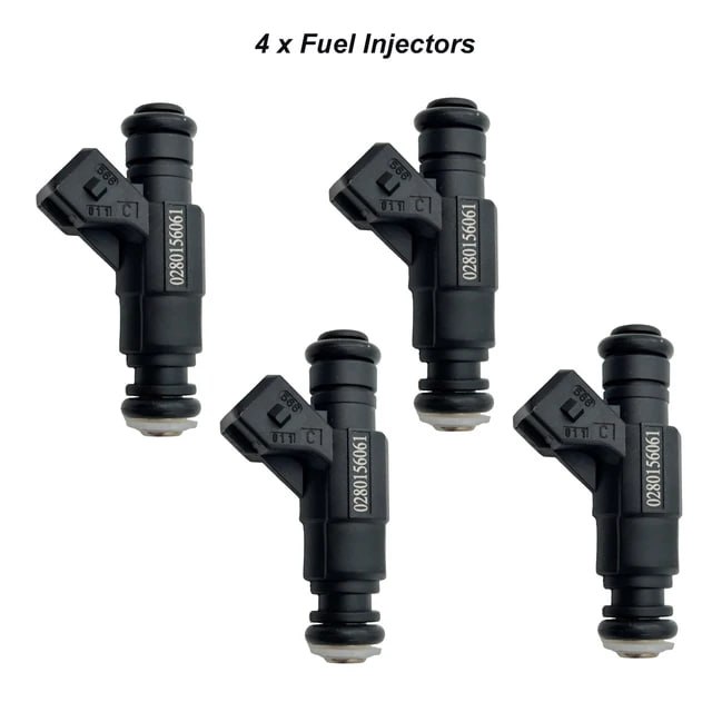 06A906031BA 0280156061 Топливные форсунки для AUDI TT A4 B6 A3 VW Golf IV New Beetle Polo Bora Skoda 6