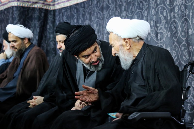 روزنامه ایران: ⭕️ گزارش تصویری از مراسم بزرگداشت چهلم «آقای شهید ایران» از سوی رهبر معظم انقلاب در حرم مطهر رضوی/2@irannewspaper⭕️ گزار