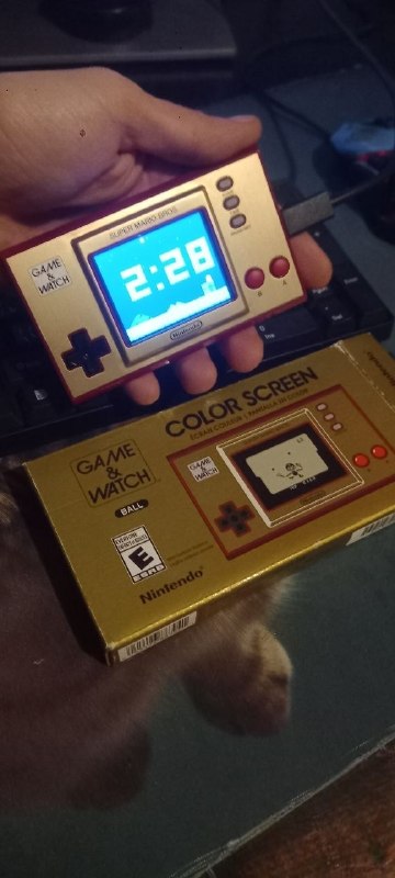 Mini Handhald Nintendo Game & Watch: Super Mario Bros — фото 1