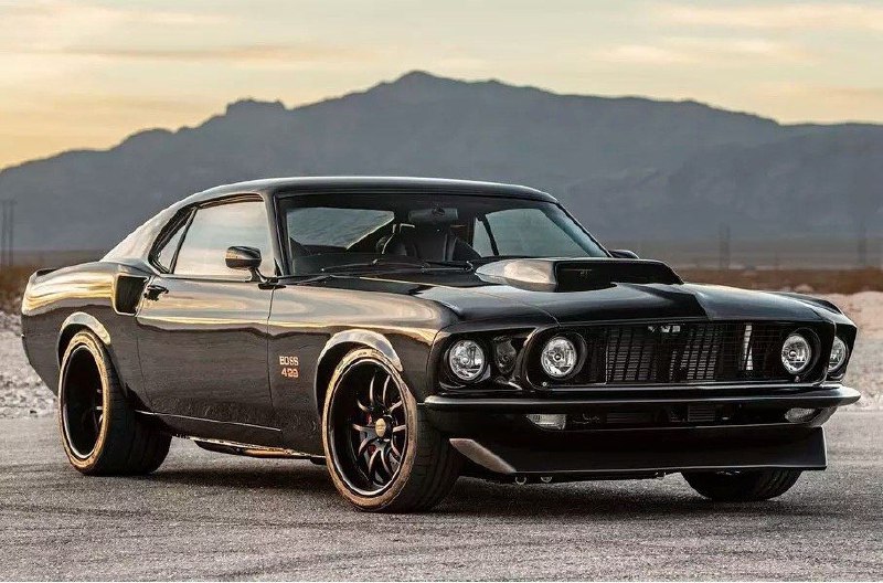 Ford Mustang Boss 429 с 9,0-литровым мотором