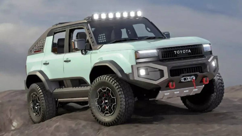 Toyota построила для шоу SEMA два внедорожных кабриолетаLand Cruiser ROX построи