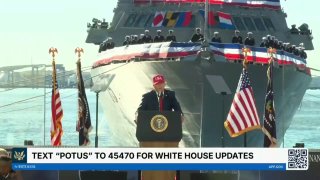 President Trump in a number of statements regarding Iran: