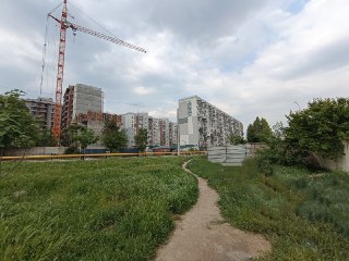 ул.Обишир напротив ЖК Assalom Sohil 3,75сот 5ком 122м2 канал Корасу