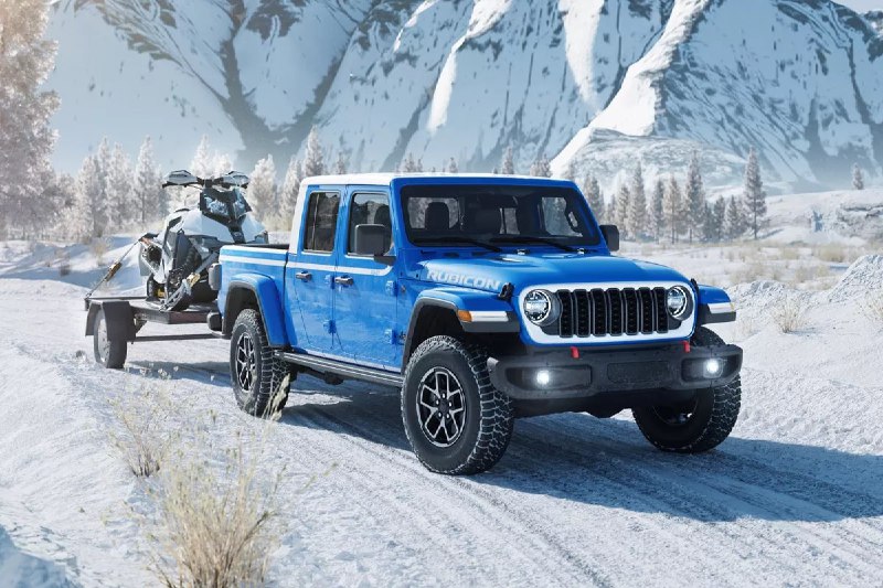 Jeep Gladiator получил ретро-версию с белой крышей 2