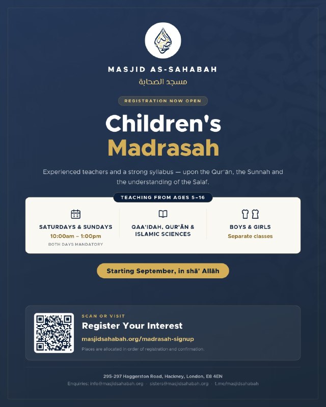 Registration now open ⤵️