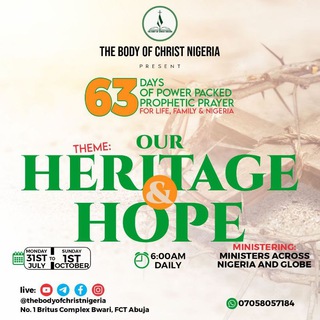 The Body of Christ Nigeria Telegram Group Link