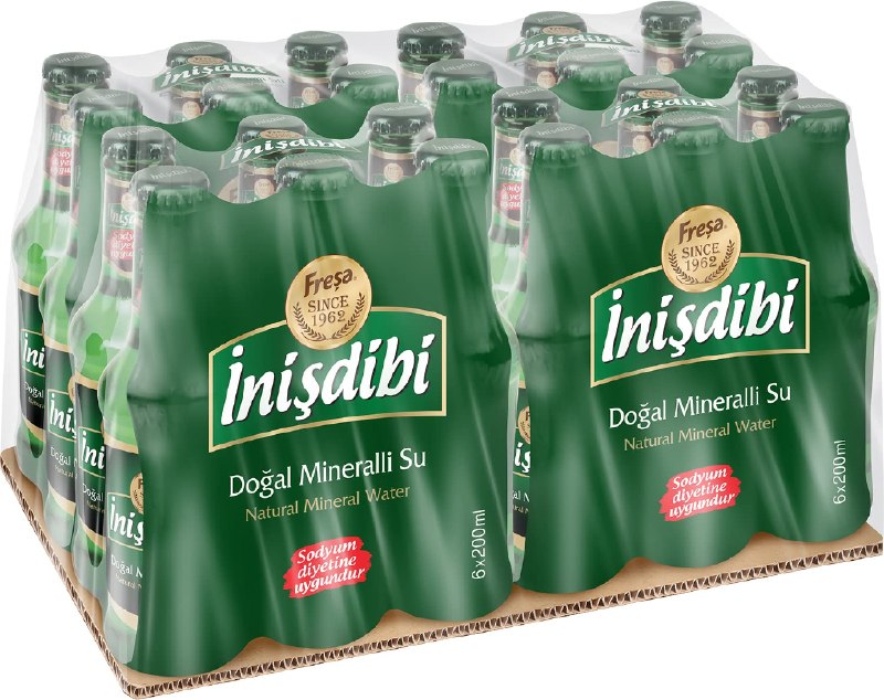 Freşa İnişdibi Maden Suyu 24lü Paket (200 ml x 24 Adet)