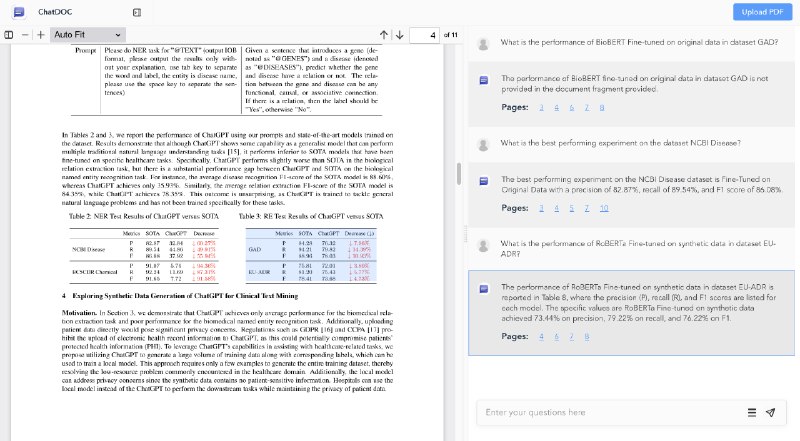 试了一款新的文档ChatDOC：chatdoc.com支持上传PDF，针对全文或选择部分内容，直接向PDF提问/对话，快速获得想要的信息