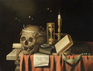 Memento Mori (c. 1672), by Frans van EverbroeckThe Art Vault