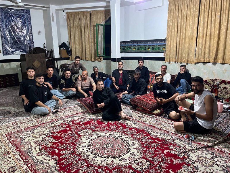♥️💚دهکده زیبایی ها قوچقر💚❤️: #گوشه ای از دورهمی شبانه همشهریان در حسینه پیروان ابوالفضل کانال در تلگرام👉 🆔 https://t.me/ghoochgharکانال در روبیکا.👉 🆔