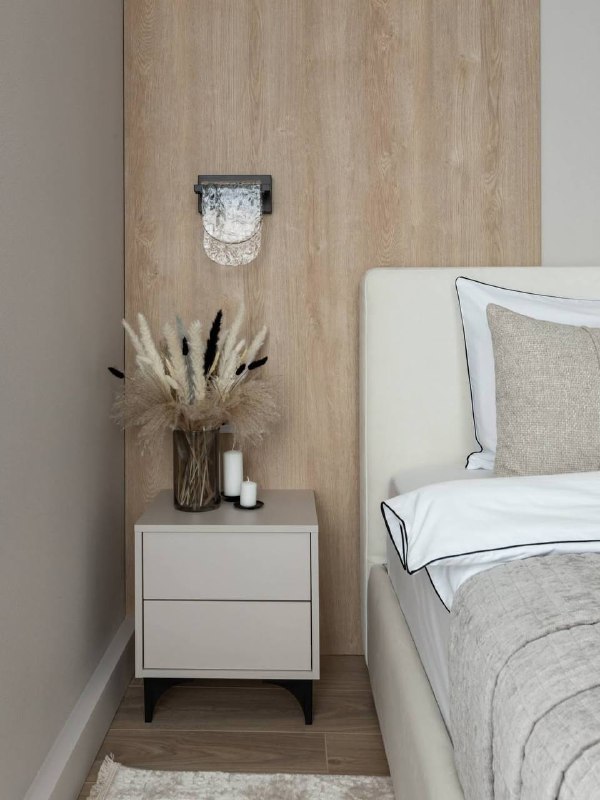 Уютная светлая квартира 50 кв.м Этот интерьер сочетает в себе максимум света и комфорта. Основу оформляет светлая цветовая палитра нежные оттенки б... - изображение 7 - светлая, уютная, квартира