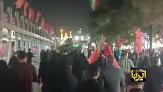משהד כעת, ובציפייה לאדון איראן המנוח.