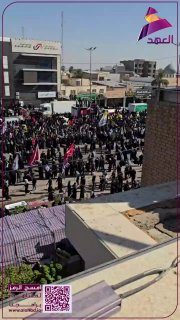 הלוויה מיליונית בנג'ף למנהיג ההרוג סייד חמינאי