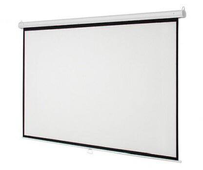 Электрический экран для проектора 180×180 см — фото 1
