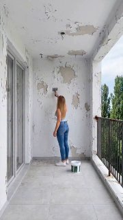 Балкон после ремонта своими руками. Как вам результат? - Класс - Не очень... Дизайн и ремонт Please open Telegram to view this post VIEW IN TELEGRAM - изображение 1 - telegram, view, балкон